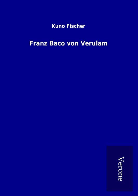 Produktbild: Franz Baco von Verulam