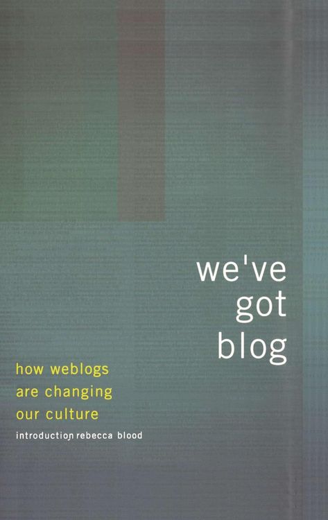 Produktbild: We've Got Blog