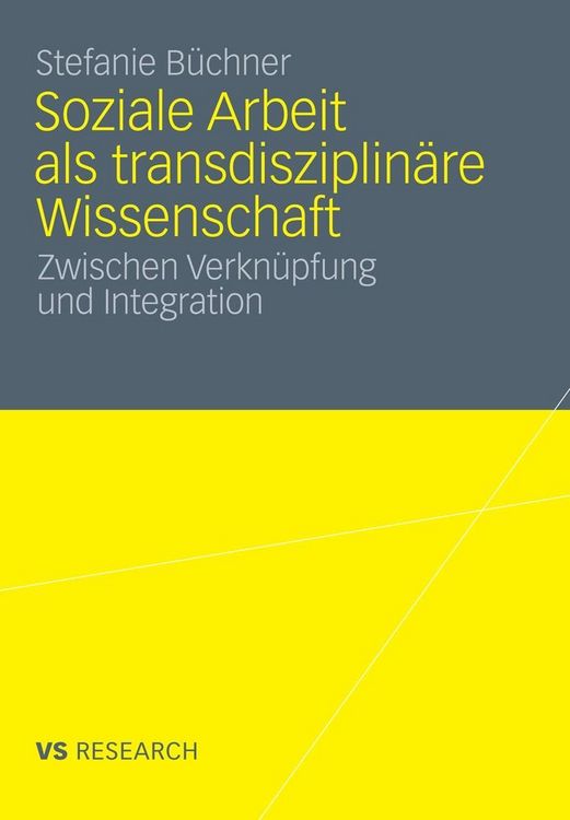 Produktbild: Soziale Arbeit als transdiziplin&auml;re Wissenschaft