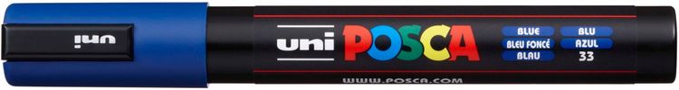 Produktbild: uni-ball Marker uni POSCA PC-5M dunkelblau