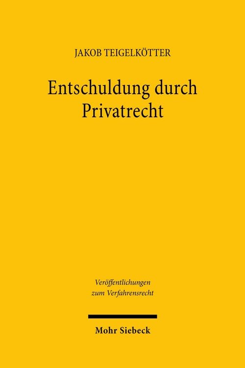 Produktbild: Entschuldung durch Privatrecht