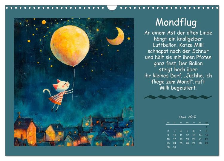 Produktbild: Kleine Tiere - Lustige Abenteuer (Wandkalender 2026 DIN A3 quer), CALVENDO Monatskalender