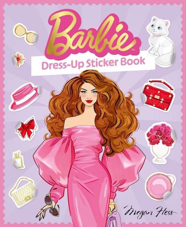 Produktbild: Barbie: Dress-Up Sticker Book