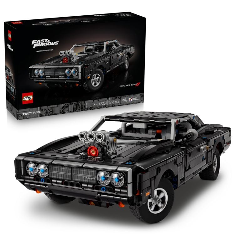 Produktbild: LEGO Technic 42231 Fast and Furious Dodge Charger R/T Auto, Modellbau