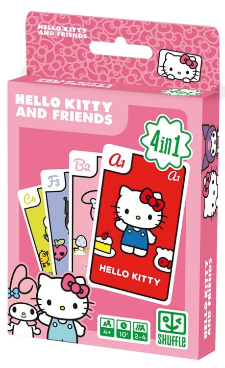 Produktbild: Hello Kitty & Friends - Quartett 4-in-1