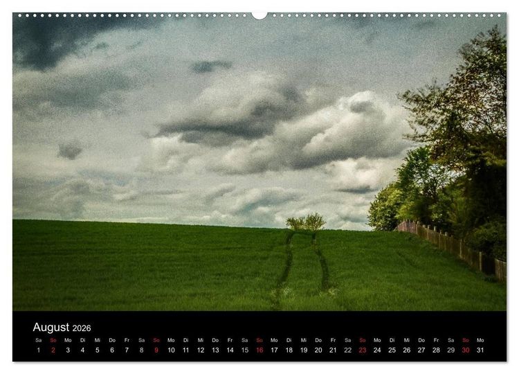 Produktbild: Vor der T&uuml;r mein l&auml;ndliches Ruhrgebiet (hochwertiger Premium Wandkalender 2026 DIN A2 quer), Kunstdruck in Hochglanz