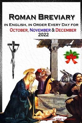 Produktbild: The Roman Breviary in English, in Order, Every Day for October, November, December 2022