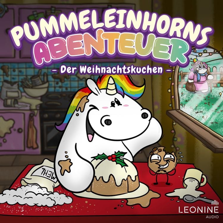 Produktbild: Pummeleinhorns Abenteuer - Der Weihnachtskuchen