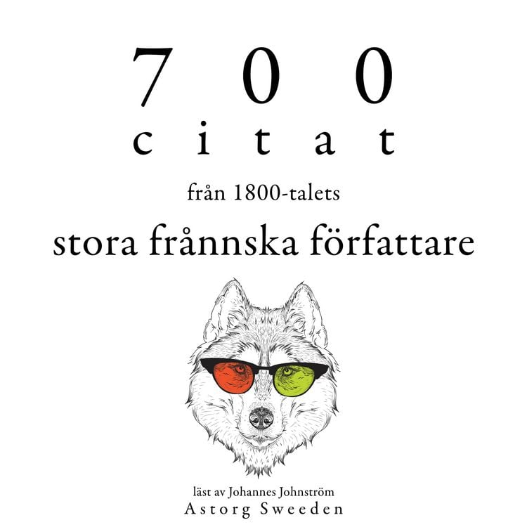Produktbild: 700 citat fr&aring;n de stora franska f&ouml;rfattarna p&aring; 1900-talet