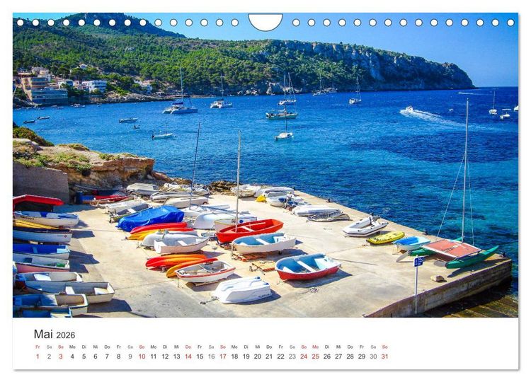 Produktbild: Mallorca, Mallorca (Wandkalender 2026 DIN A4 quer), CALVENDO Monatskalender