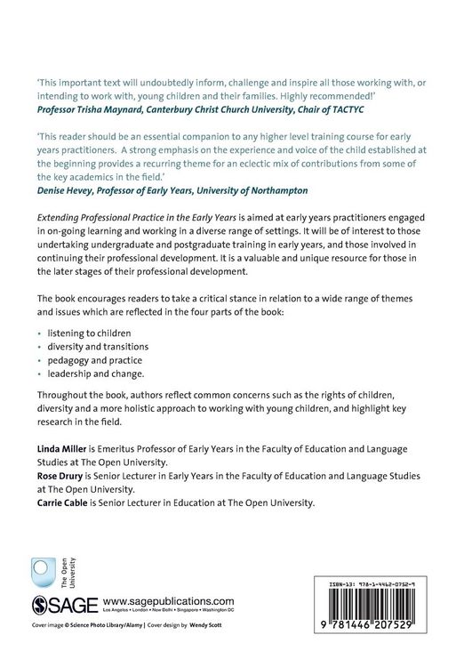 Produktbild: Extending Professional Practice in the Early Years