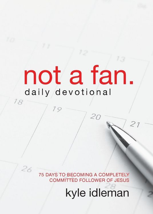 Produktbild: Not a Fan Daily Devotional