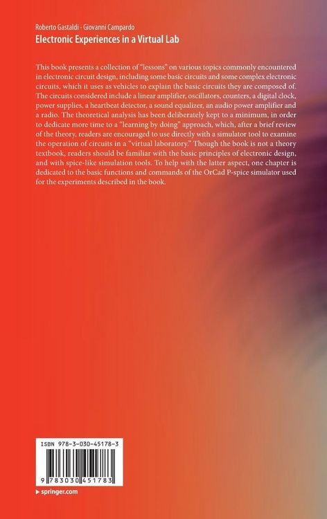 Produktbild: Electronic Experiences in a Virtual Lab