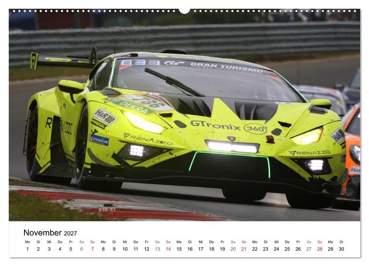 Produktbild: Motorsport aus Sant&rsquo;Agata (hochwertiger Premium Wandkalender 2027 DIN A2 quer), Kunstdruck in Hochglanz