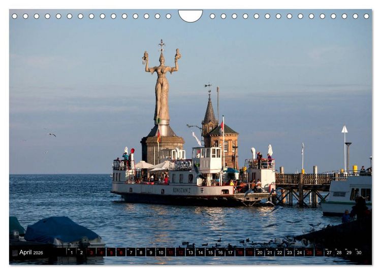 Produktbild: Am Bodensee (Wandkalender 2026 DIN A4 quer), CALVENDO Monatskalender