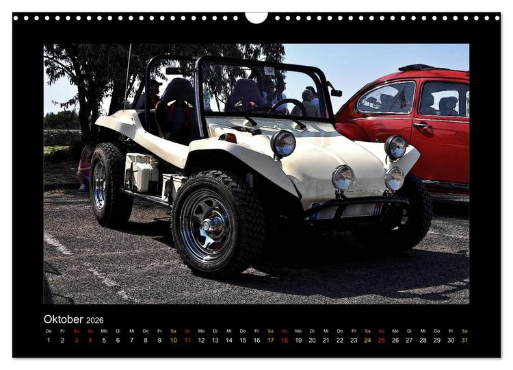 Produktbild: Buggys - die Kultautos der 80er (Wandkalender 2026 DIN A3 quer), CALVENDO Monatskalender