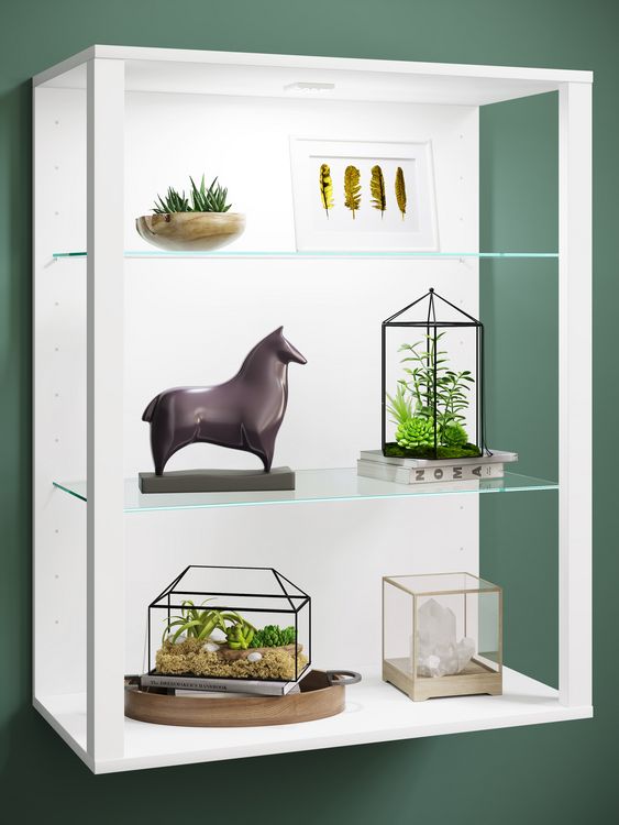 Produktbild: olz Glas Stand Vitrine Sammelvitrine Glasol LW