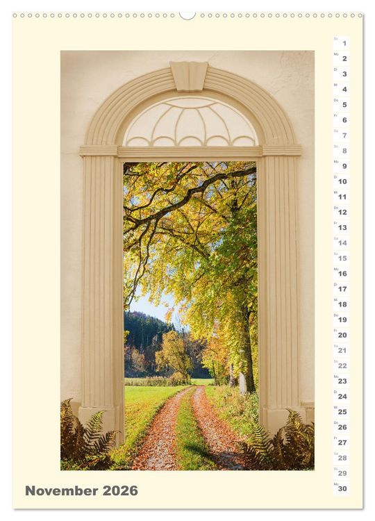 Produktbild: Das Tor zur Natur 2026 (Wandkalender 2026 DIN A2 hoch), CALVENDO Monatskalender