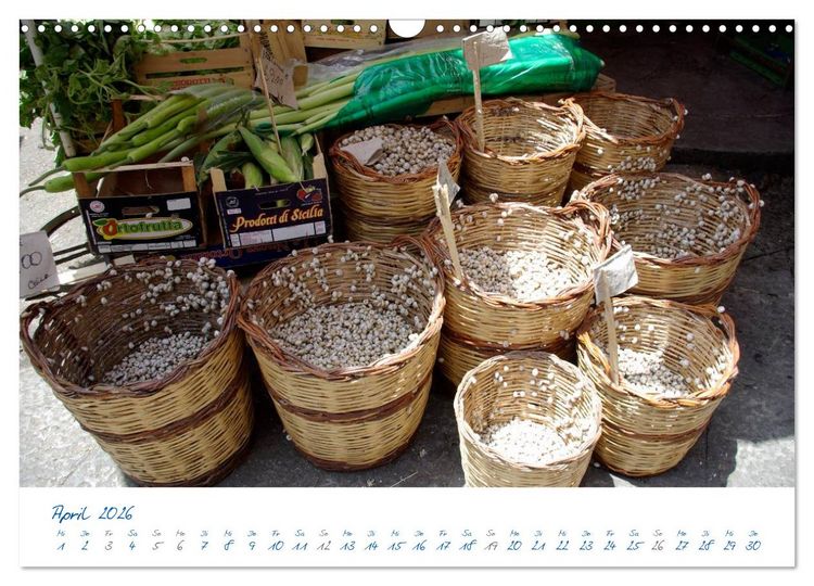 Produktbild: Sizilien (Wandkalender 2026 DIN A3 quer), CALVENDO Monatskalender