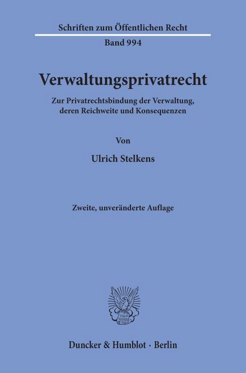 Produktbild: Verwaltungsprivatrecht.