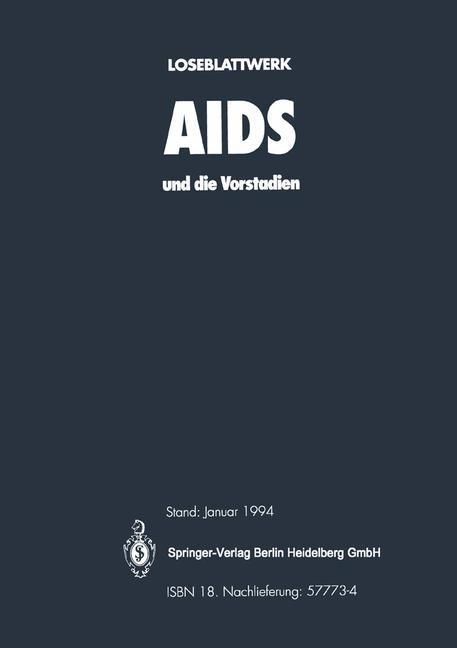 Produktbild: AIDS und die Vorstadien