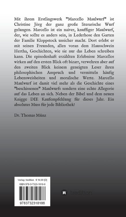 Produktbild: Marcello Maulwurf
