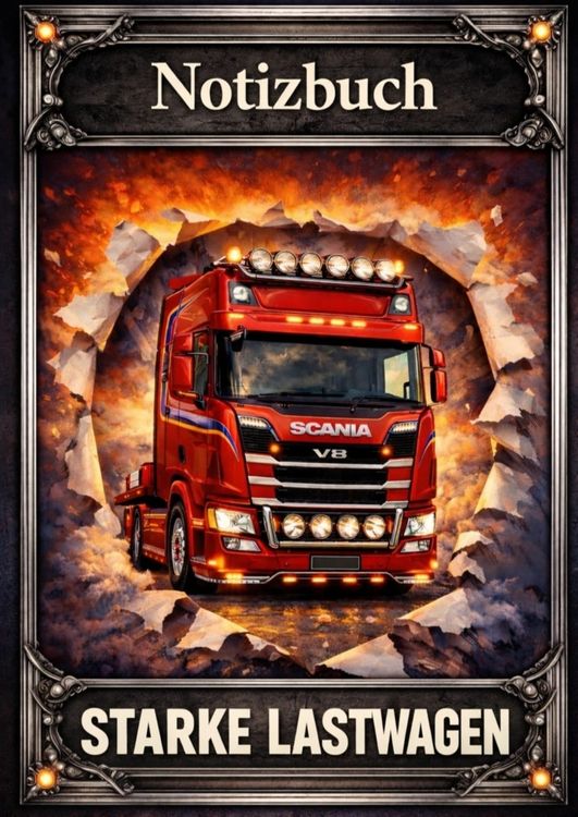 Produktbild: LKW Notizbuch