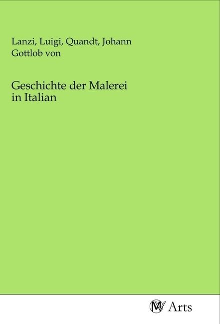 Produktbild: Geschichte der Malerei in Italian