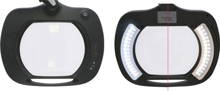 Produktbild: Ideal Tek LE-WWE5D LED-Lupenleuchte 2.25x 1100 lm ESD Vergr&ouml;&szlig;erungsfaktor=2.25 x 2021 Energieeffizienzklasse n.rel