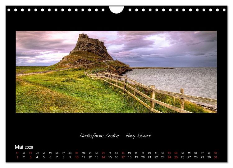 Produktbild: Amazing England - England's sch&ouml;nste Seiten (Wandkalender 2026 DIN A4 quer), CALVENDO Monatskalender