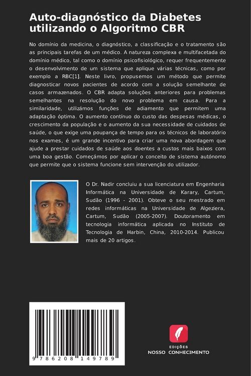 Produktbild: Auto-diagn&oacute;stico da Diabetes utilizando o Algoritmo CBR