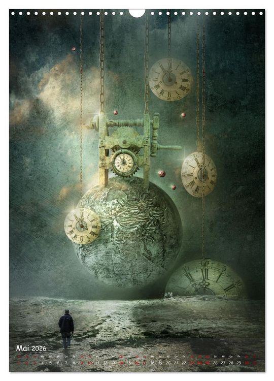 Produktbild: Kleine Auszeit im Reich der Fantasie (Wandkalender 2026 DIN A3 hoch), CALVENDO Monatskalender