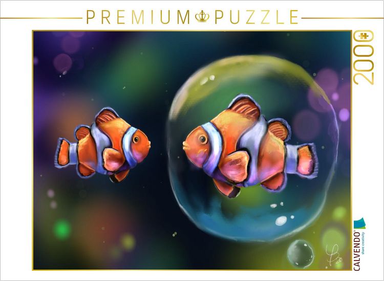 Produktbild: CALVENDO Puzzle Fische | 2000 Teile Lege-Gr&ouml;&szlig;e 90x67cm Foto-Puzzle f&uuml;r gl&uuml;ckliche Stunden