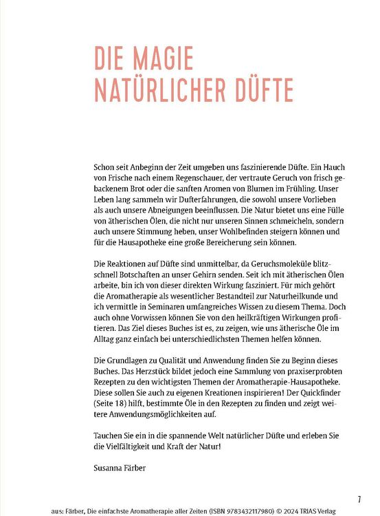 Produktbild: Die einfachste Aromatherapie aller Zeiten