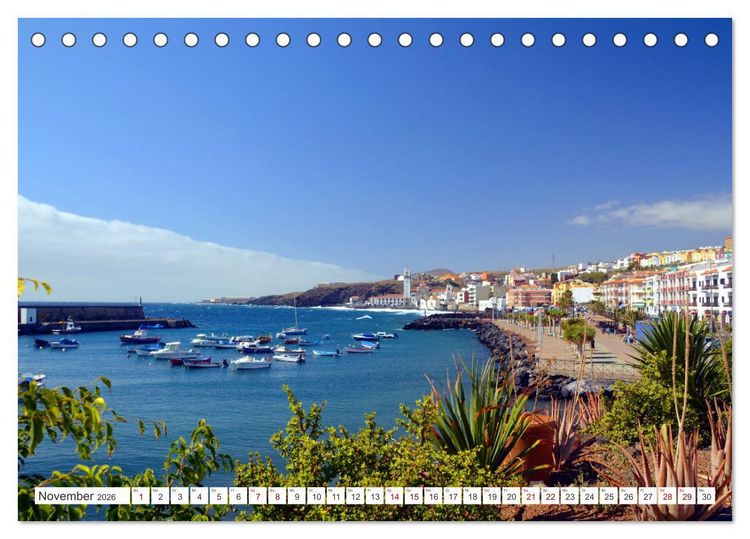Produktbild: Teneriffa Insel der Gl&uuml;ckseligen (Tischkalender 2026 DIN A5 quer), CALVENDO Monatskalender