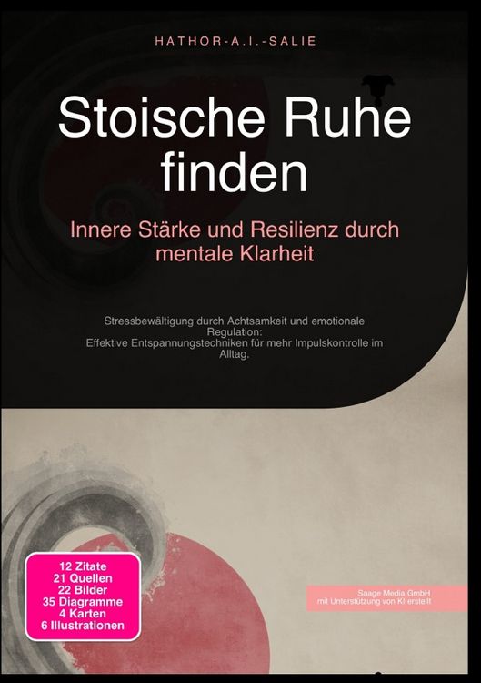 Produktbild: Stoische Ruhe finden: Innere St&auml;rke und Resilienz durch mentale Klarheit