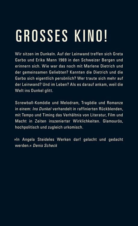 Produktbild: Ins Dunkel