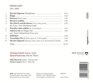 Produktbild: Oubliee,late works for violine & pian