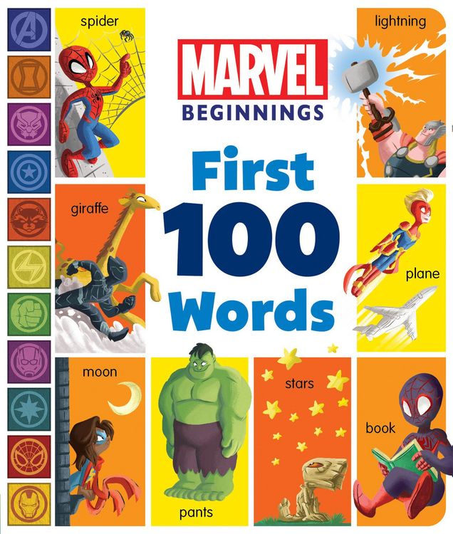 Produktbild: Marvel Beginnings: First 100 Words