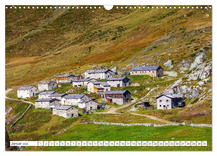 Produktbild: Jagdhausalm in Osttirol (Wandkalender 2026 DIN A3 quer), CALVENDO Monatskalender