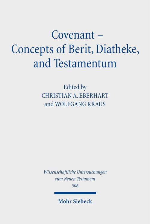 Produktbild: Covenant - Concepts of Berit, Diatheke, and Testamentum