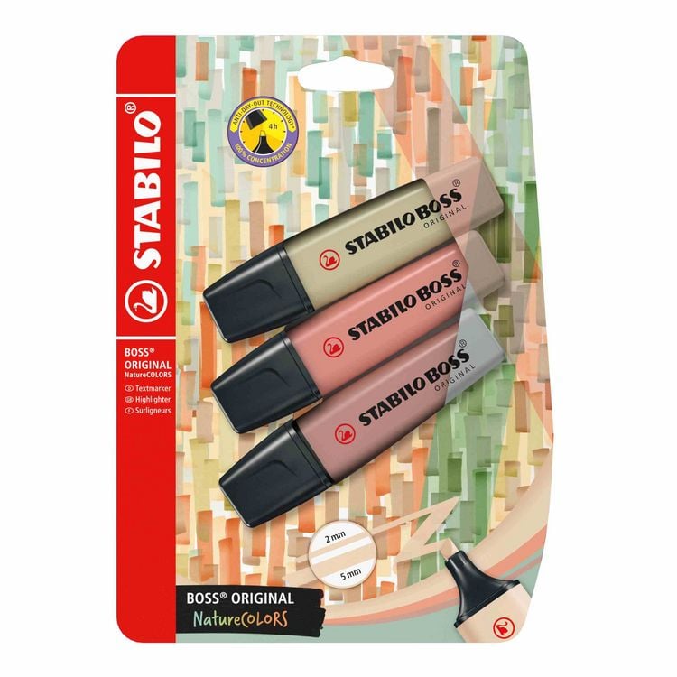 Produktbild: Textmarker BOSS ORIGINAL NatureCOL.