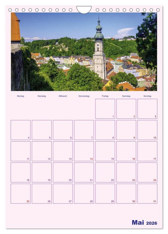 Produktbild: Rund um Bayern (Wandkalender 2026 DIN A4 hoch), CALVENDO Monatskalender
