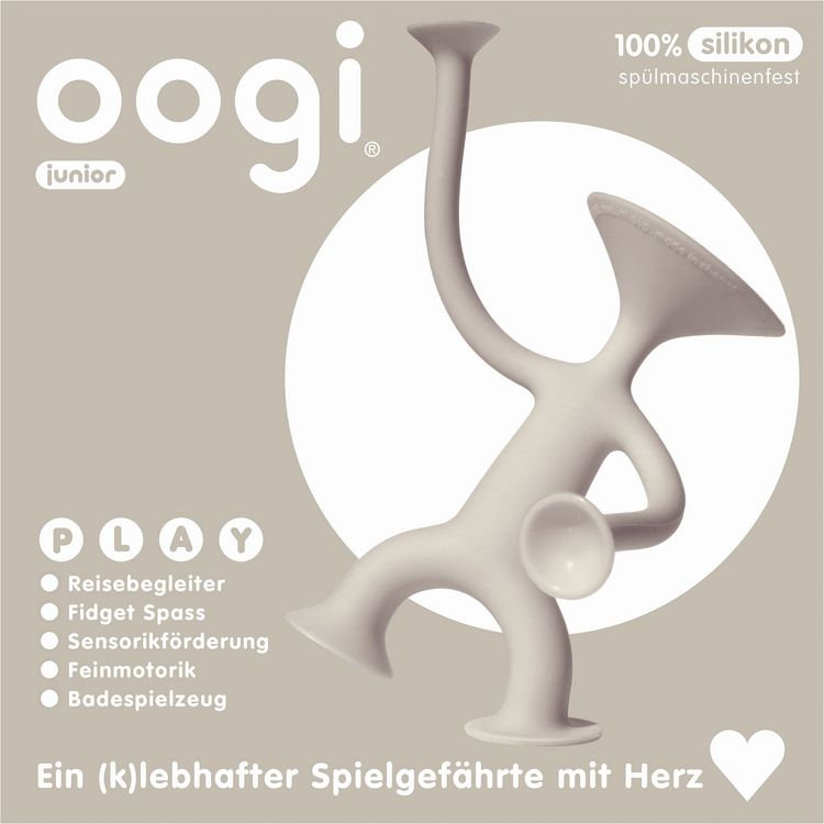 Produktbild: MOLUK - Oogi Jr. Elastisch Spielfigur beige
