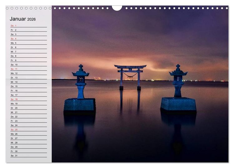 Produktbild: Japan. Im Land der aufgehenden Sonne (Wandkalender 2026 DIN A3 quer), CALVENDO Monatskalender