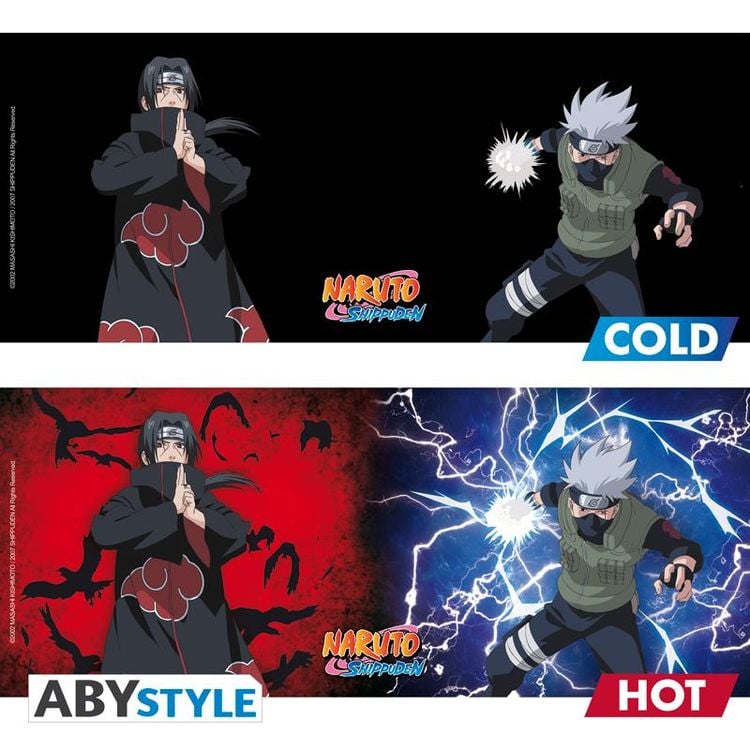 Produktbild: NARUTO SHIPPUDEN Gift set Mug Heat Change + Coaster Akatsuki
