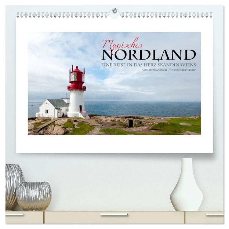 Produktbild: Magisches Nordland. Eine Reise in das Herz Skandinaviens (hochwertiger Premium Wandkalender 2026 DIN A2 quer), Kunstdruck in Hochglanz
