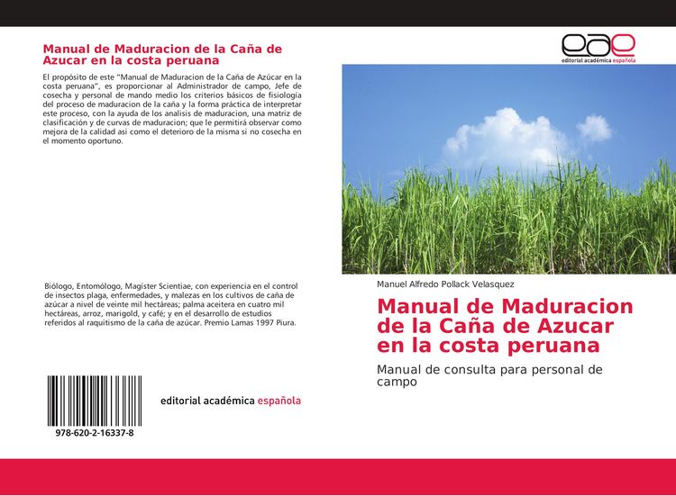 Produktbild: Manual de Maduracion de la Ca&ntilde;a de Azucar en la costa peruana