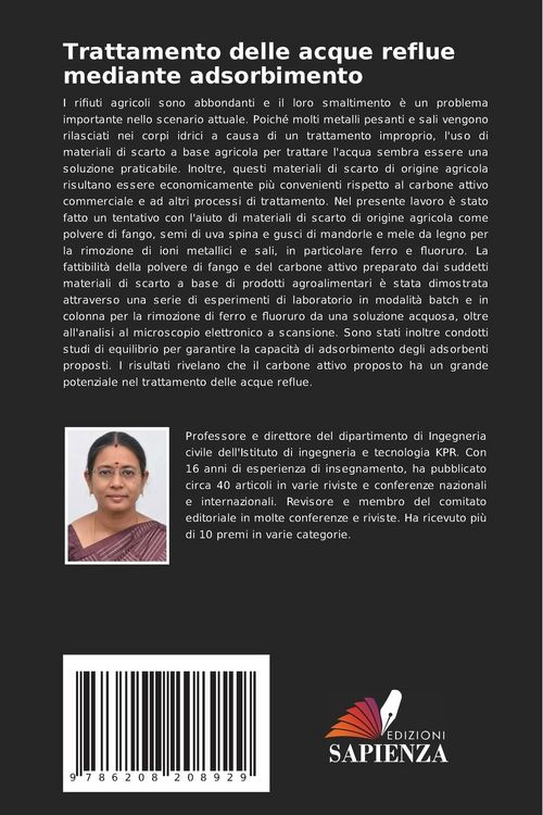 Produktbild: Trattamento delle acque reflue mediante adsorbimento