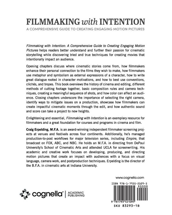 Produktbild: Filmmaking with Intention